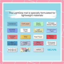 Load image into Gallery viewer, NICAPA Light Grip Cutting Mat - 12x12 (1Pc)
