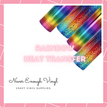 Load image into Gallery viewer, Rainbow Heat Transfer Vinyl
